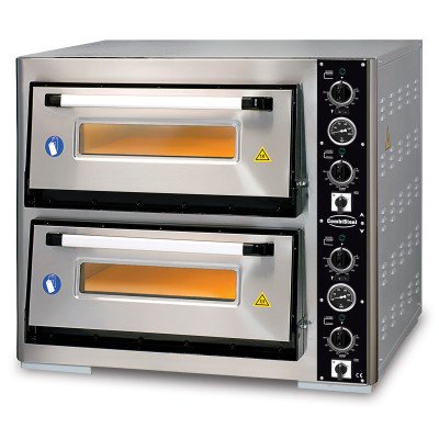 ELEK. PIZZAÖFEN DOPPELT 2 X 6
