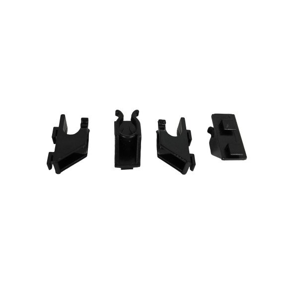 SET 4 CLIPS SCHWARZ FÜR 7487.0170-0175-0180  ALTE SERIE