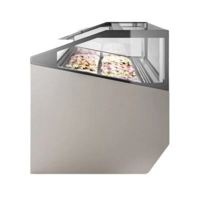 Gelato Classico Line - Eisvitrine - 2177mm - Umluft - für 24x 5 Liter Eisbehälter - 400V