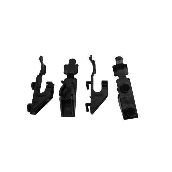SET 4 CLIPS SCHWARZ FÜR 7487.0170-0175-0180  NEUE SERIEN