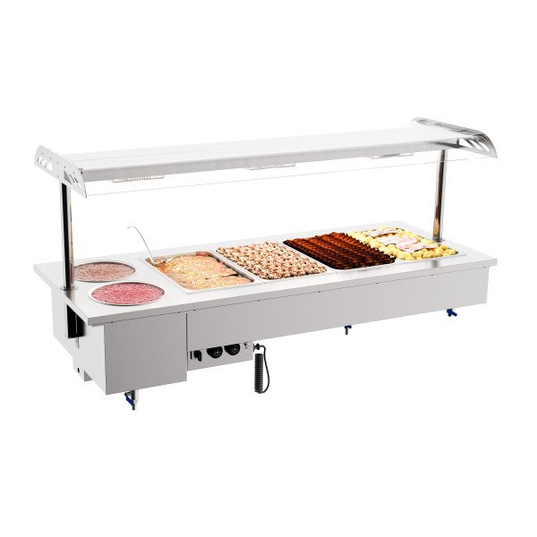 EINBAU BAIN-MARIE MIT SCHALEN 4/1