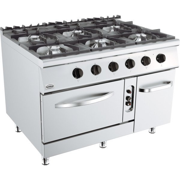 BASE 900 GASHERD 6 BR. MIT GASBACKOFEN