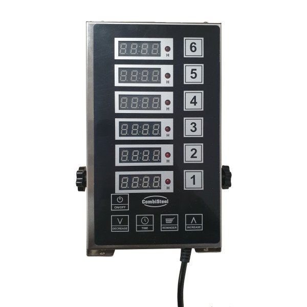 DIGITALER KÜCHENTIMER 6 KANÄLE DKT-6