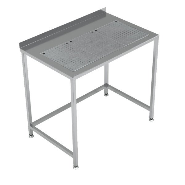 ARBEITSTISCH MIT INTEGRIERTER TROPFSCHALE 1000X650