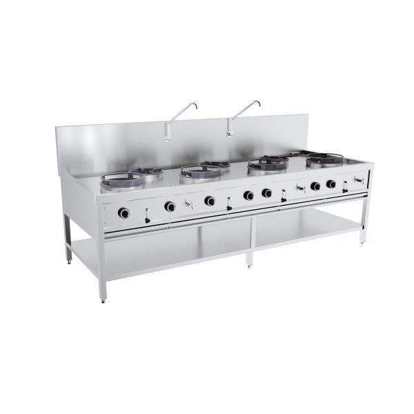 GAS WOKTISCH 4X17kW + 3X9kW
