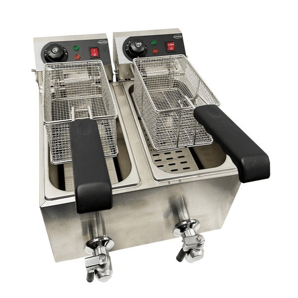 ELEKTRO TISCHFRITEUSE 2X4 L