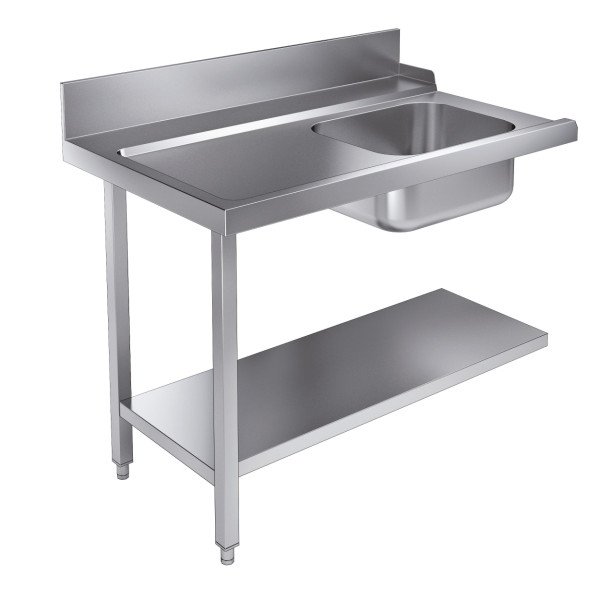 ZULAUFTISCH GRUNDBODEN 1200 LINKS FÜR 7082.0070 - 0075