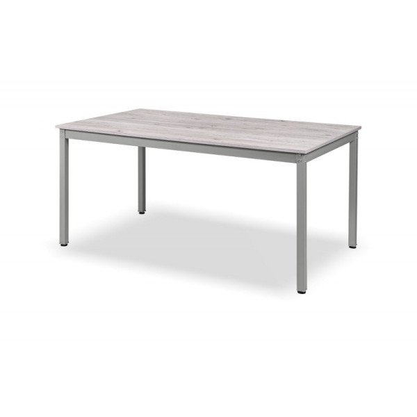 Konferenztisch HUGO 160 – Stahlrahmen. 18 mm Laminatplatte. über 100 Farben wählbar