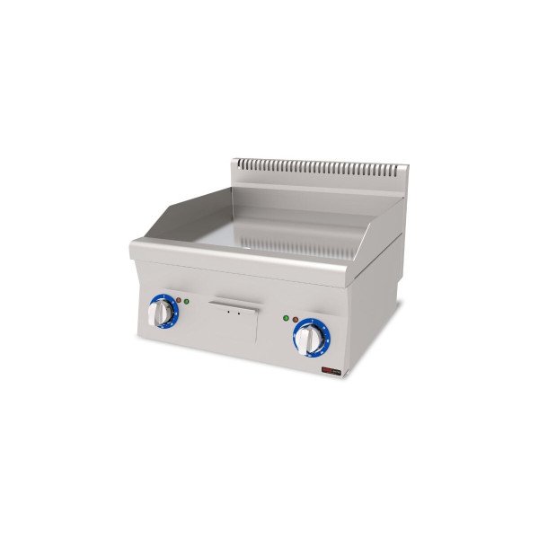 Elektro Bratplatte Hardchrome / Glatt / 6 kW / Premium Serie 600