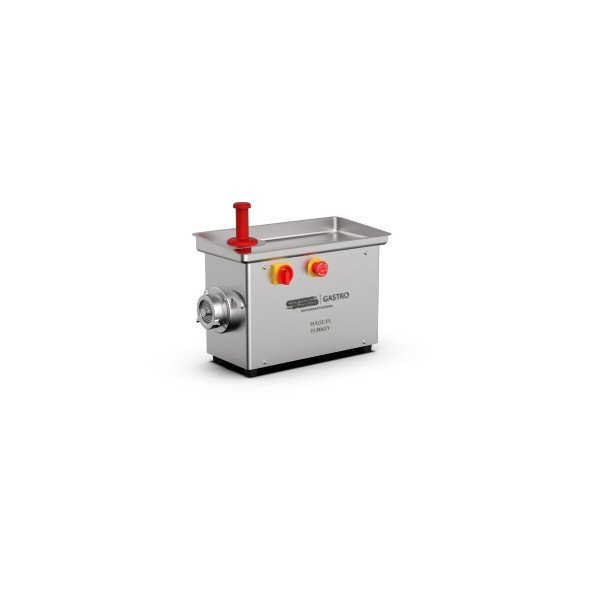 Abnehmbarer Elektro Fleischwolf aus Edelstahl / 100 kg/h / 550 Watt