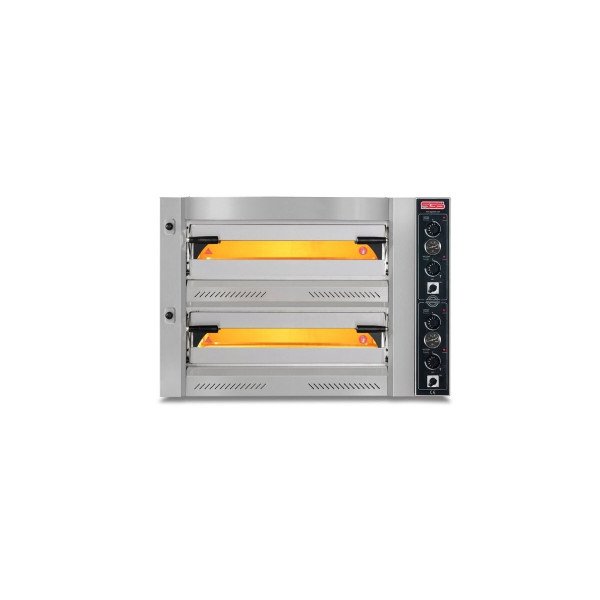 Elektro Pizzaofen / 4+4 34 cm / Manuelle / PZ 7575 DE/M