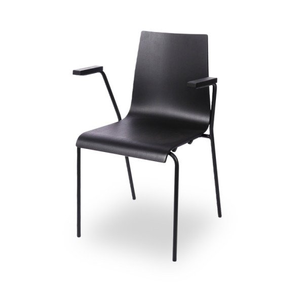 Konferenzstühle TEXAS GRAND BL schwarz – langlebig. stapelbar & komfortabel