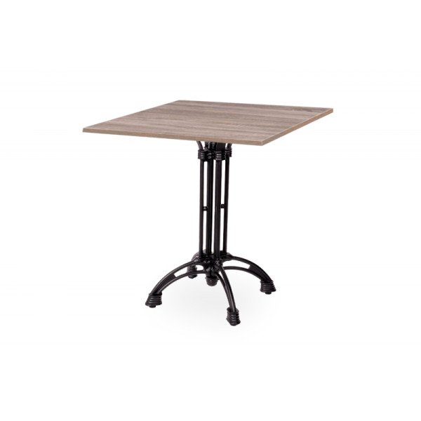 Bistrotisch RUSTICAL mit Laminierte-Platten – wetterbeständig & robust für Gastronomie und Garten