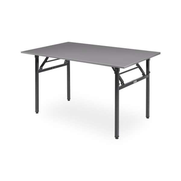 Banketttisch EC-H 180x90 – robuster. stapelbarer Klapptisch mit melaminbeschichteter Platte in Anthrazit