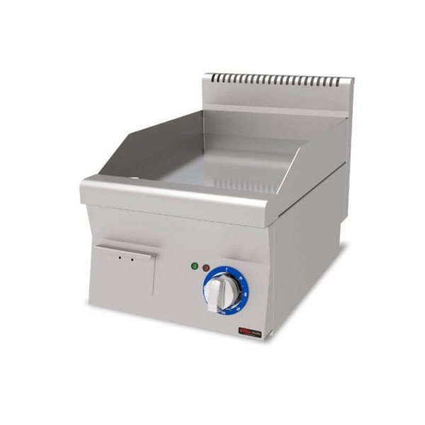 Elektro Bratplatte Hardchrome / Glatt / 4.5 kW / Premium Serie 600