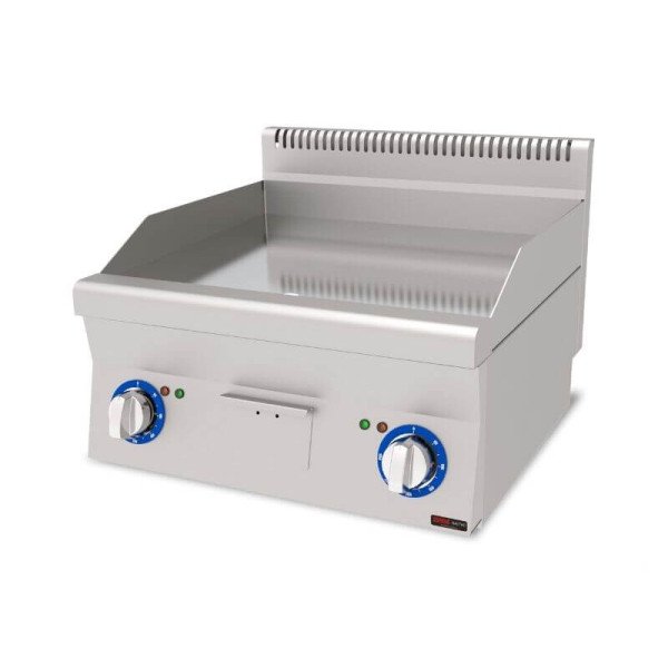 Elektro Bratplatte Hardchrome / Glatt / 6 kW / Premium Serie 600