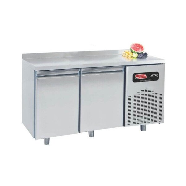 Kühltisch / 140 cm / 281 lt. / 2 Türen / -2°/+8 Grad