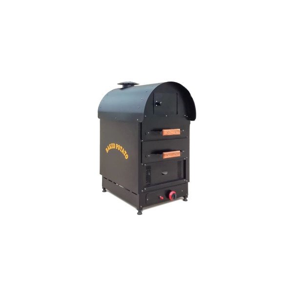 Gas Kumpir Kartoffelofen mit 2 Schubladen / 4.9 kW
