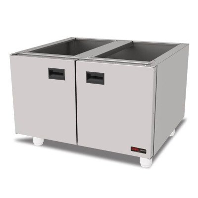Arbeitstisch mit Schrank