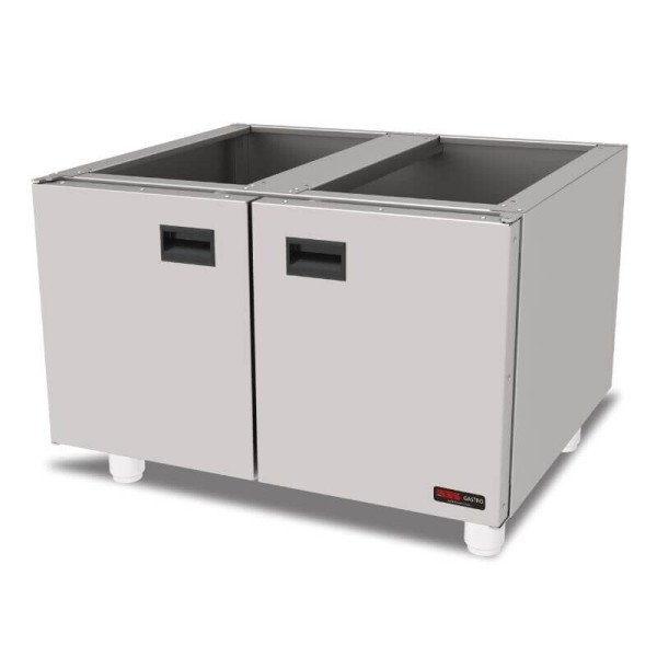 Arbeitstisch mit Schrank