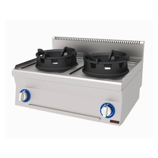 Wokherd 2 Brenner / 20kW / Premium Serie 600