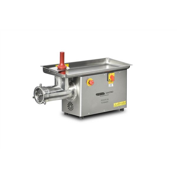 Elektro Fleischwolf aus Edelstahl / 600 kg/h / 2200 Watt