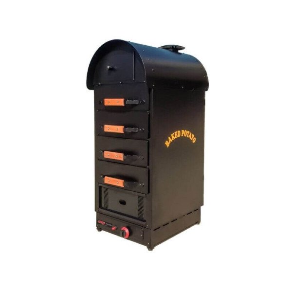 Gas Kumpir Kartoffelofen mit 4 Schubladen / 5.2 kW