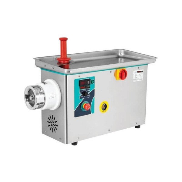 Elektro Fleischwolf aus Edelstahl / mit Kühlung / 400 kg/h / 1500 W / 400 V