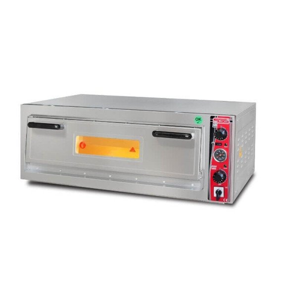 Elektro Pizzaofen Classic / 9x30 cm mit Thermometer / Breit / PO/9292 E/T