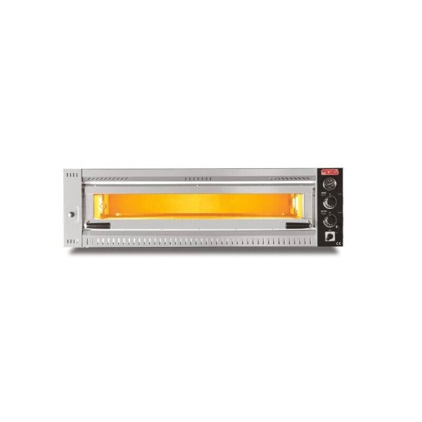 Elektro Profi Pizzaofen / 6x34 cm / Breit / PO/PROFI 10570