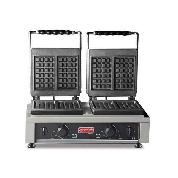 Doppel Brüsseler Waffeleisen / Doppel Waffle Maschine / Doppel Brüsseler Waffeln