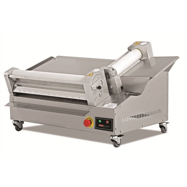 Teigausrollmaschine 2 Rollen für Pizzateige bis Ø 55 cm