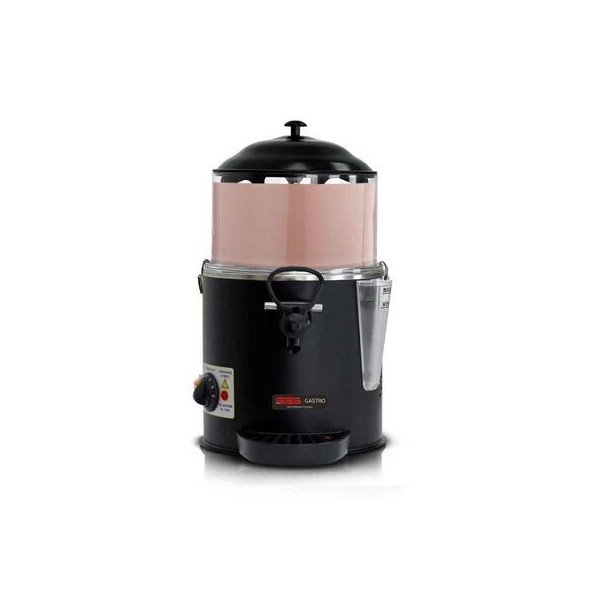 Panoramischer 6 L Heißgetränke-Dispenser mit Rührfunktion – Schwarz