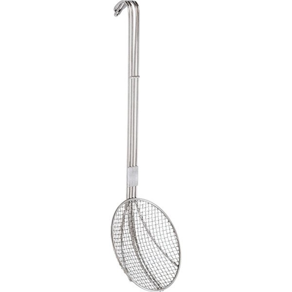 Stalgast Back-/Frittierlöffel aus Chromstahl, Ø 20 cm, Länge 52 cm