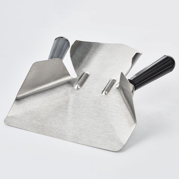 Edelstahl Pommesschaufel, Länge 23 cm