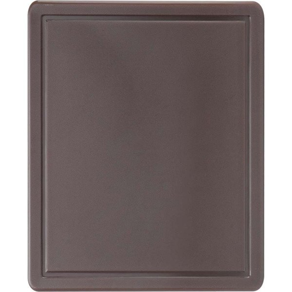 Schneidbrett, HACCP, Farbe braun, GN1/2, Stärke 12 mm