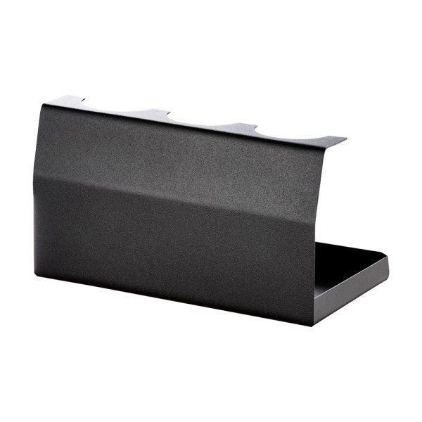 Hot-Dog Ständer schwarz, für drei Hot-Dogs, 217x110x118 mm (BxTxH)