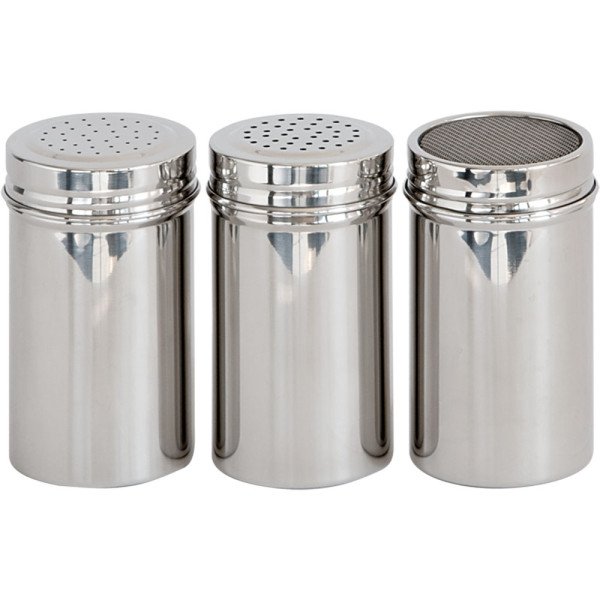 Stalgast Edelstahl Gewürzstreuer fein, 0,4 Liter, Ø 70 mm, Höhe 130 mm
