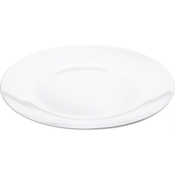 Großer Coup-Teller, flach, Hotelporzellan, Serie Isabell, Stalgast, Ø 410 mm