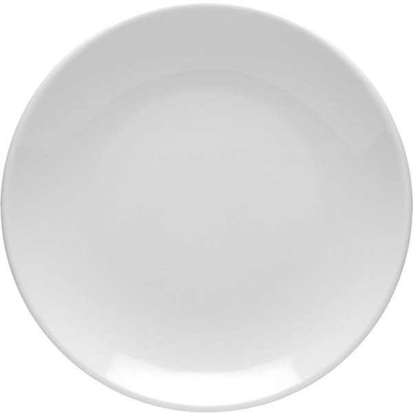 Teller flach, Serie Hotel, weiß, Ø 190 mm, 12 Stück