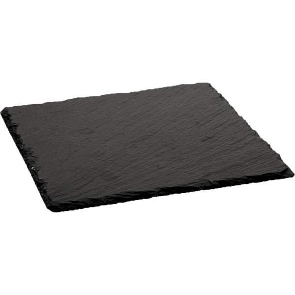Stalgast Schieferplatte, quadratisch, 200 x 200 x 5 mm (BxTxH)