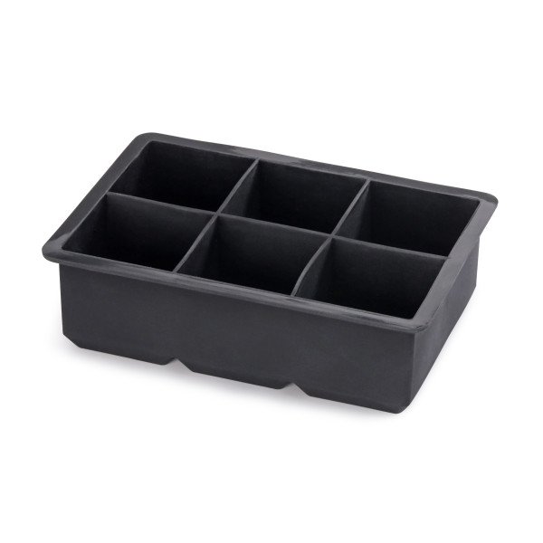 Eiswürfelform für sechs Eiswürfel von 40x40 mm, Silikon