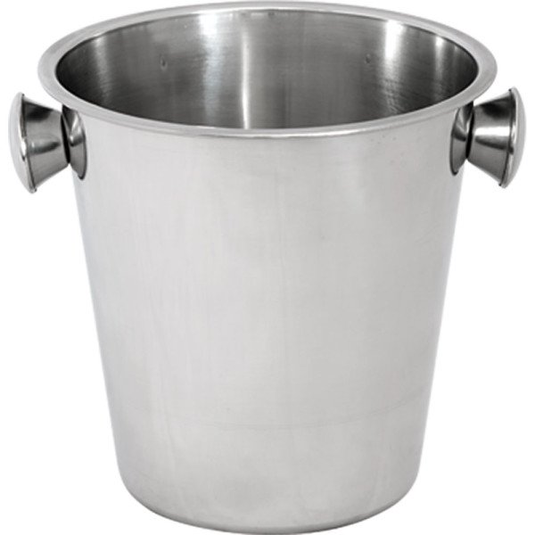 Edelstahl Wein-/Sektkühler, 4,5 Liter, Ø 210 mm, Höhe 205 mm