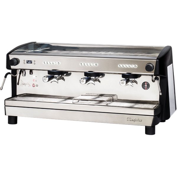Magister Siebträgermaschine, 3-gruppig, automatisch, DELTA, 5,4 kW