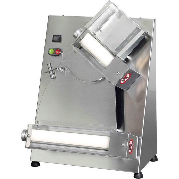 Teigausrollmaschine, Walzenlänge 300 mm, 0,5 kW, 510x490x640 mm (BxTxH)