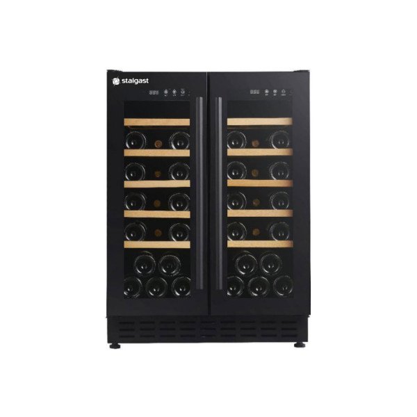 Weinkühlschrank, Zweikammer, 40 Flaschen, 595x575x820 mm (BxTxH)