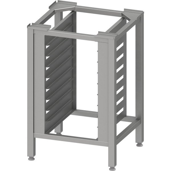 Stalgast Edelstahl Untergestell mit 8 Einschubschienen für Öfen der Serie EasyBake/RX, 430x340 mm, H. 850 mm