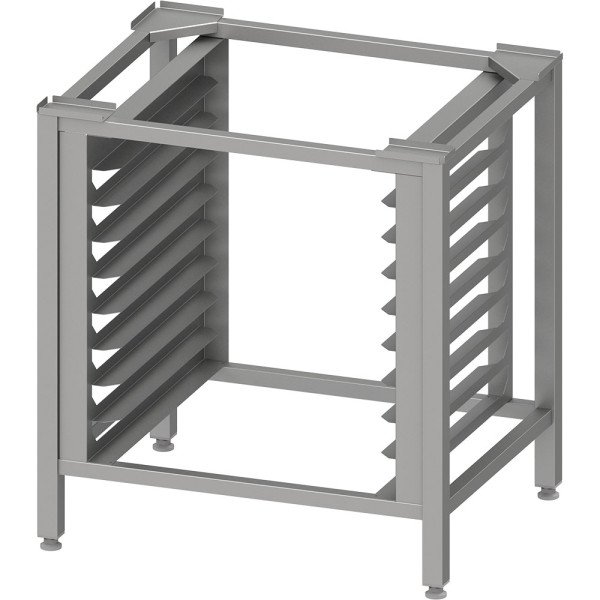 Stalgast Edelstahl Untergestell mit 8 Einschubschienen für Öfen der Serie EasyBake/RX, 600x400 mm, H. 850 mm