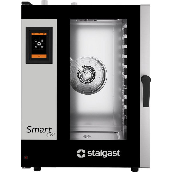 Stalgast Kombidämpfer SmartCook, Touchscreen, 11x GN1/1, gasbetrieben