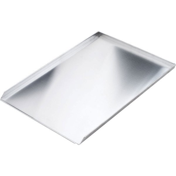3-Rand-Backblech aus Aluminium, Bäckernorm 600x400 mm